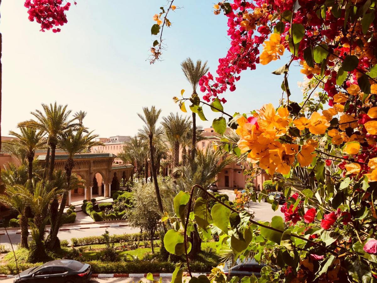 Riad Palmier Fleuri Marrakesh Exteriör bild