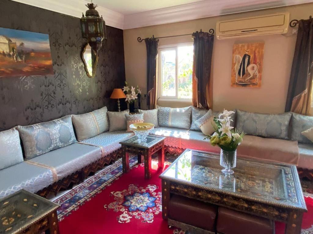 Riad Palmier Fleuri Marrakesh Exteriör bild