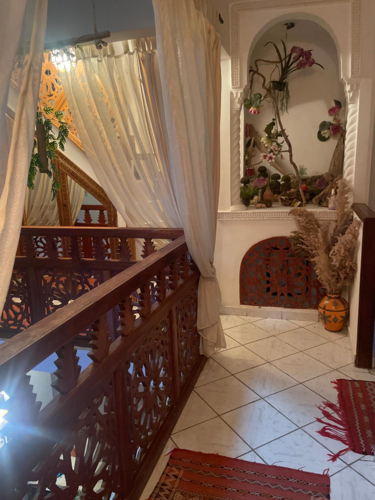 Riad Palmier Fleuri Marrakesh Exteriör bild