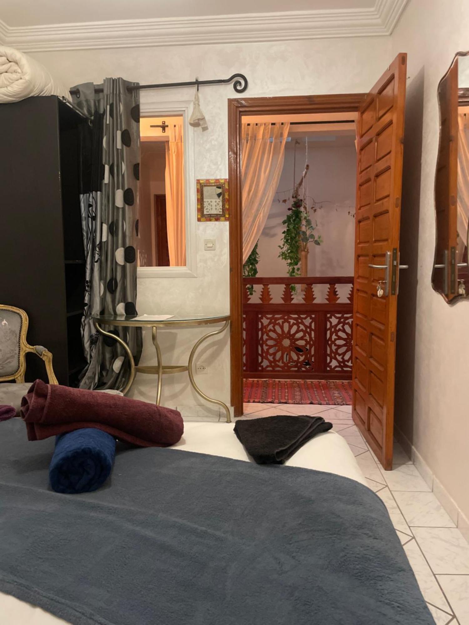 Riad Palmier Fleuri Marrakesh Exteriör bild