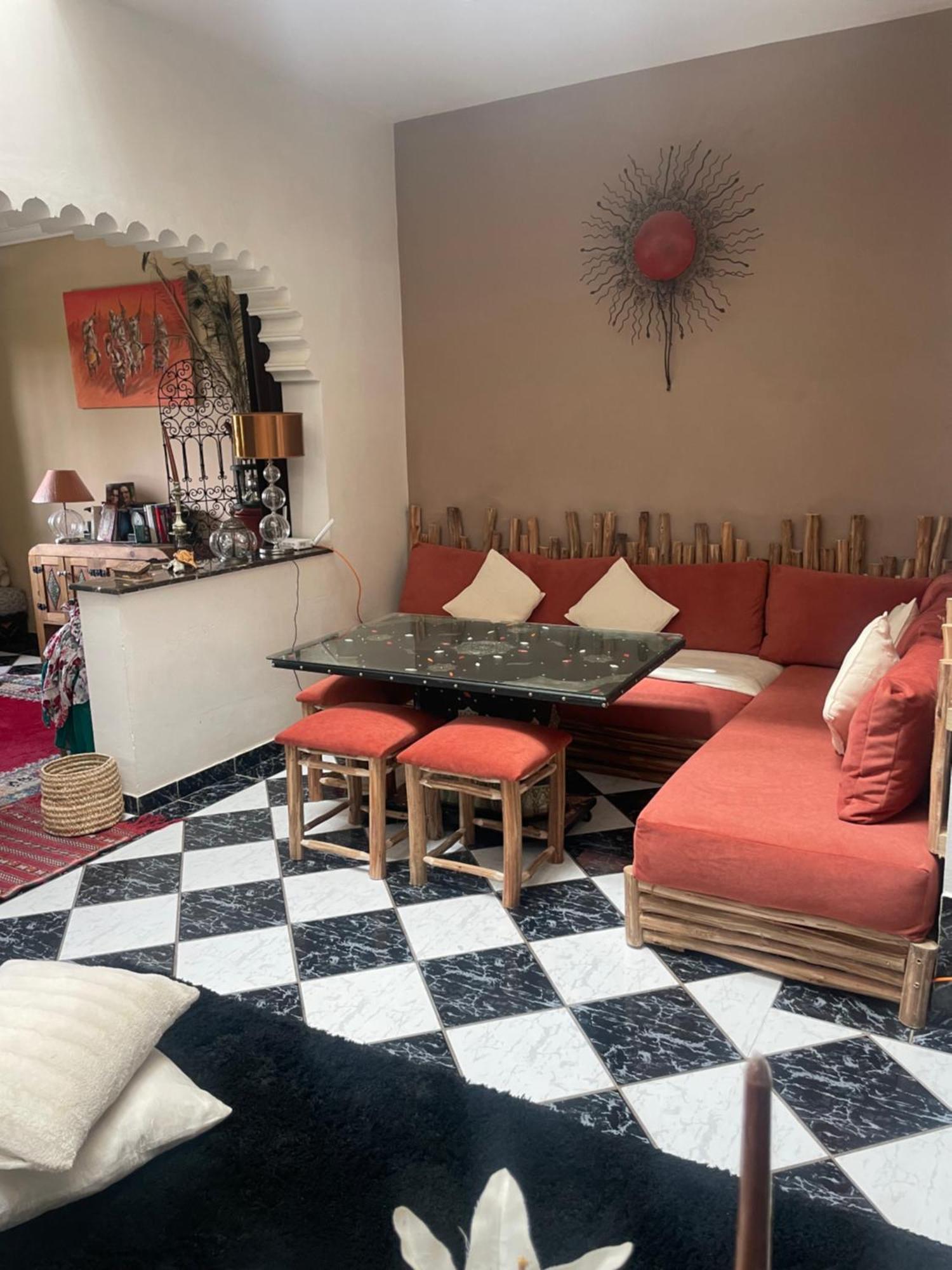 Riad Palmier Fleuri Marrakesh Exteriör bild