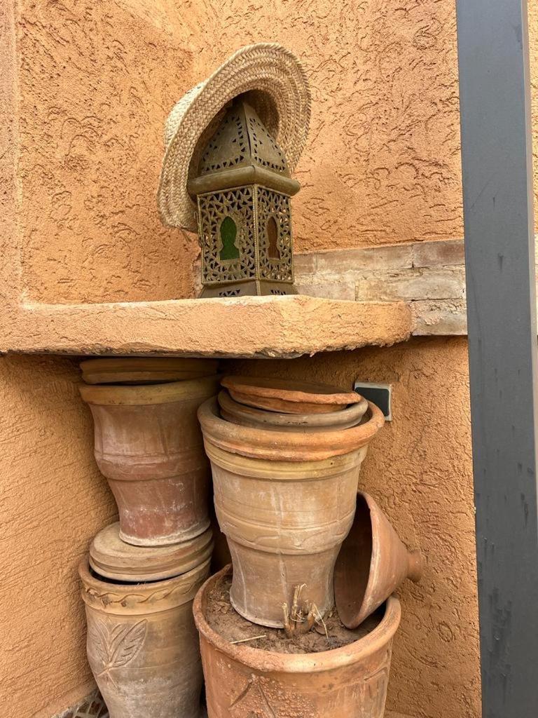 Riad Palmier Fleuri Marrakesh Exteriör bild