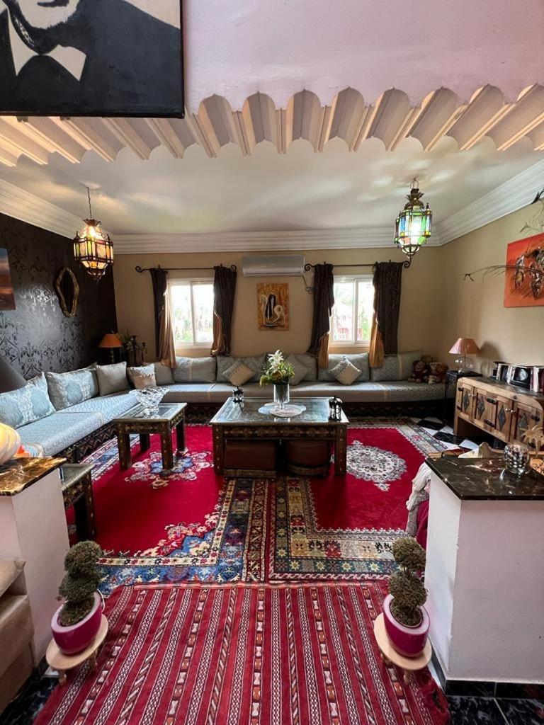 Riad Palmier Fleuri Marrakesh Exteriör bild