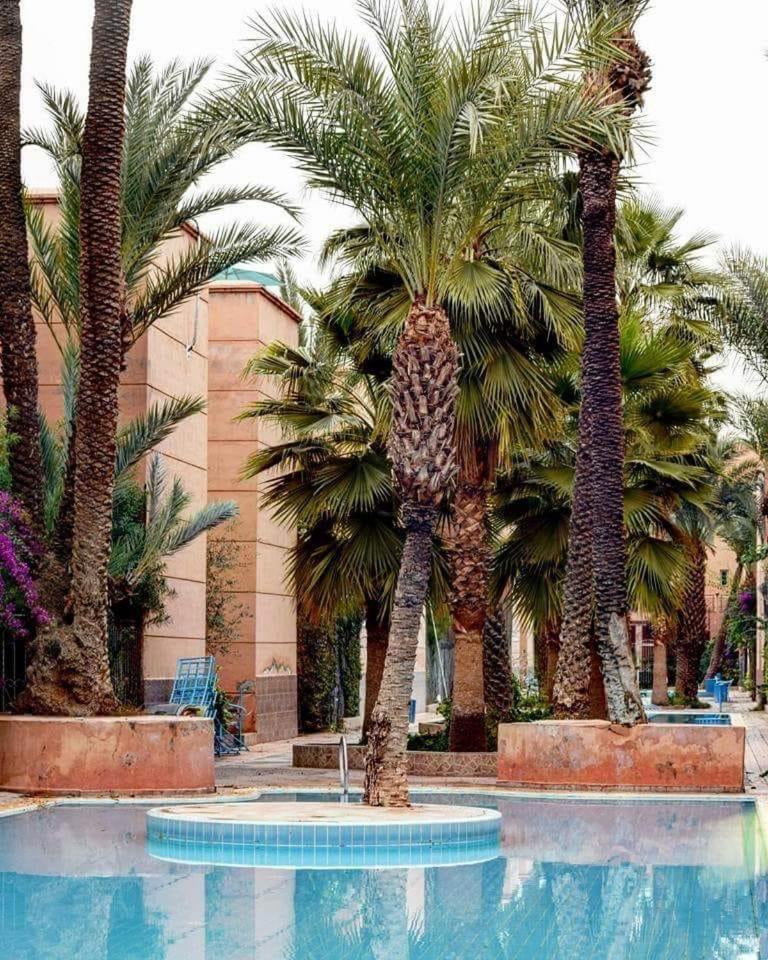 Riad Palmier Fleuri Marrakesh Exteriör bild