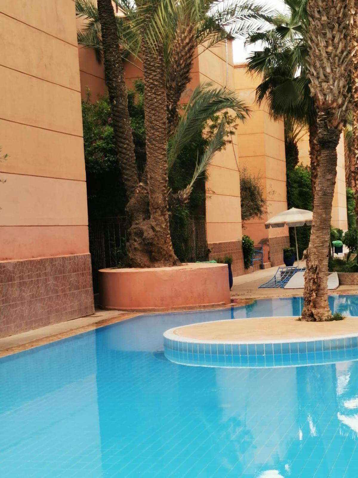 Riad Palmier Fleuri Marrakesh Exteriör bild
