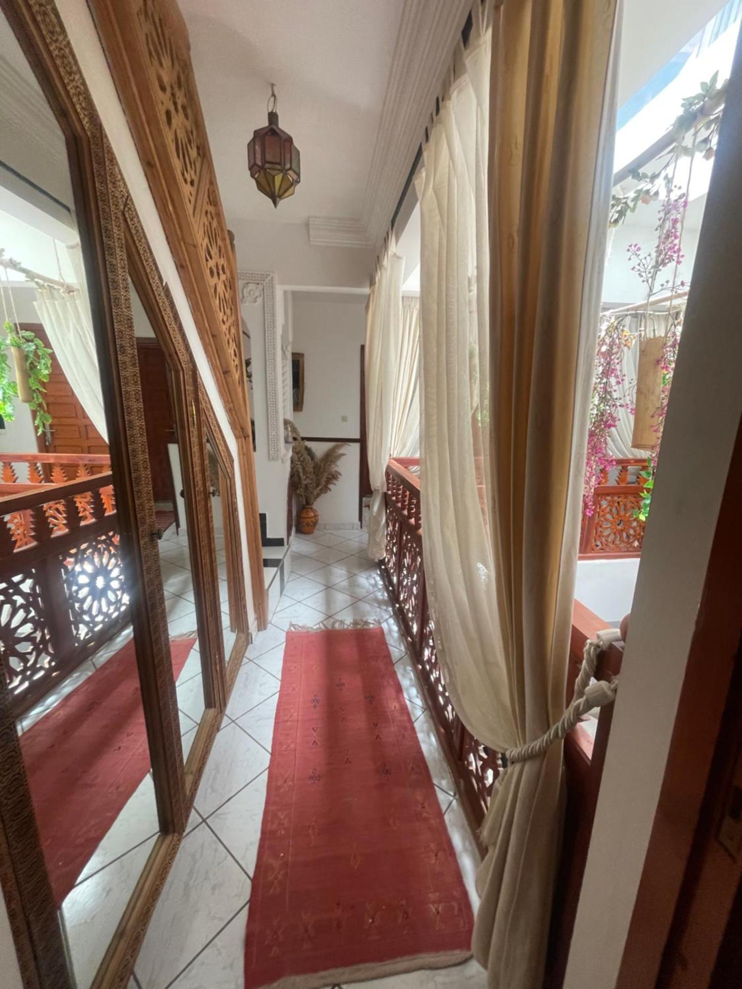 Riad Palmier Fleuri Marrakesh Exteriör bild