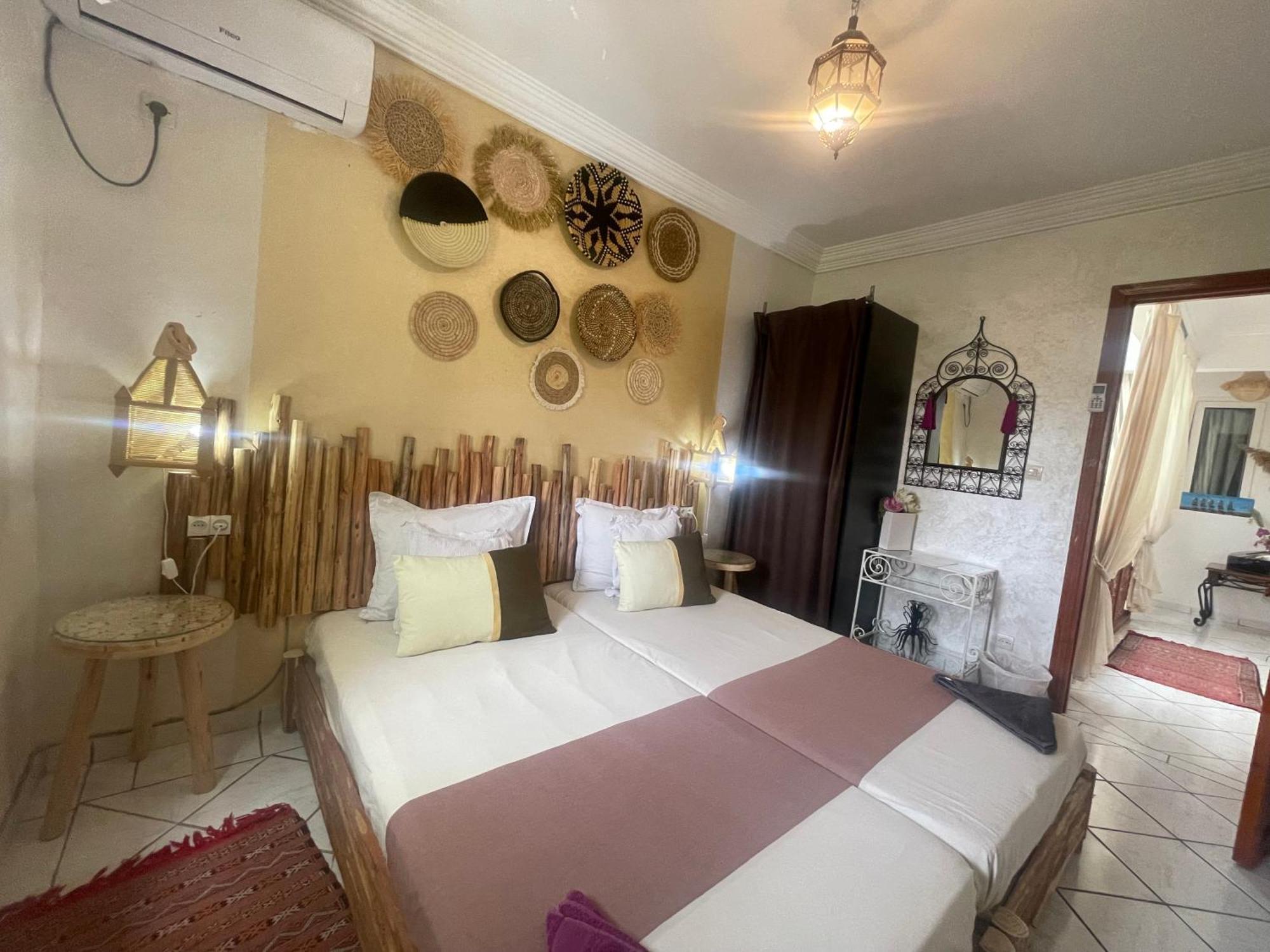 Riad Palmier Fleuri Marrakesh Exteriör bild