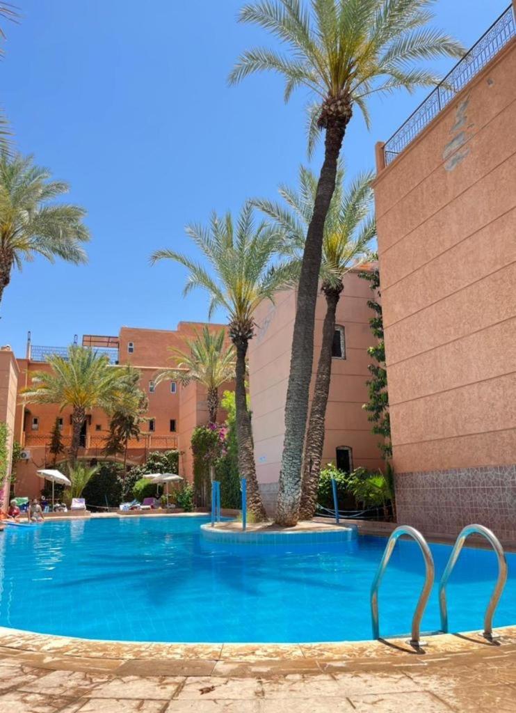 Riad Palmier Fleuri Marrakesh Exteriör bild