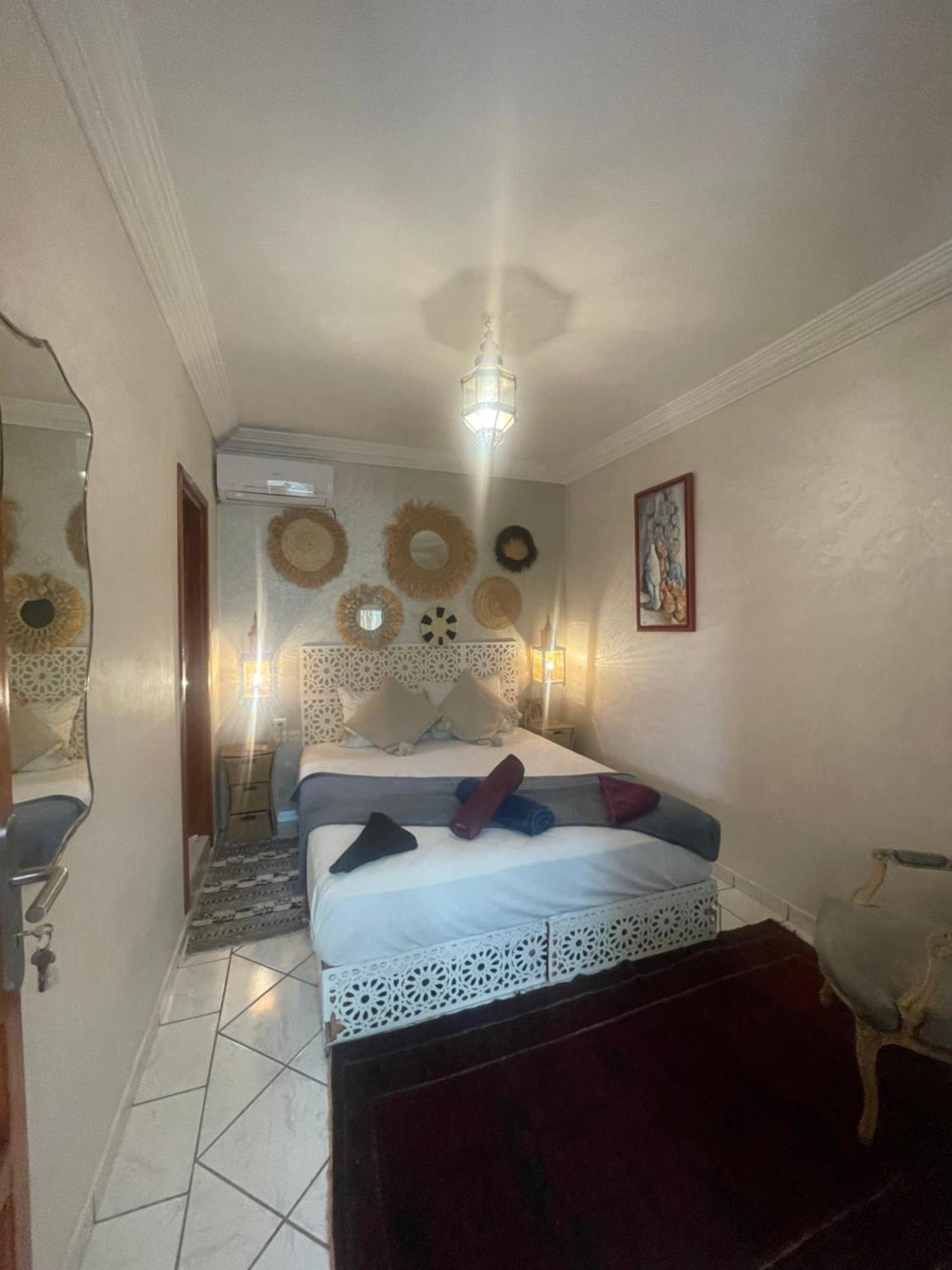 Riad Palmier Fleuri Marrakesh Exteriör bild